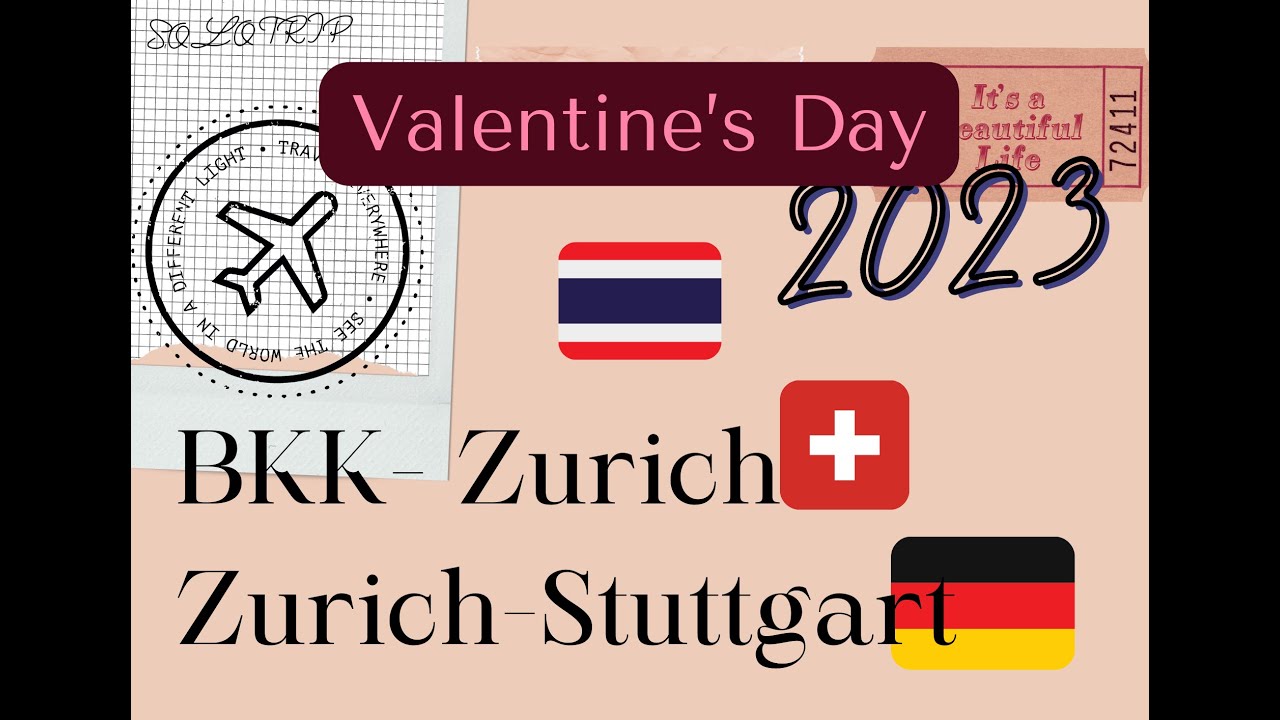 บินไปเยอรมันนีครั้งแรกคนเดียว 🇩🇪| First Solo trip on Valentines's Day|  นักเรียนแลกเปลี่ยน