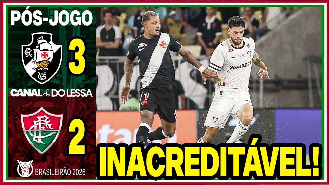 🖥️VASCO x FLUMINENSE | TRANSMISSÃO AO VIVO | BRASILEIRÃO 2026 | DIRETO DO ESTÁDIO