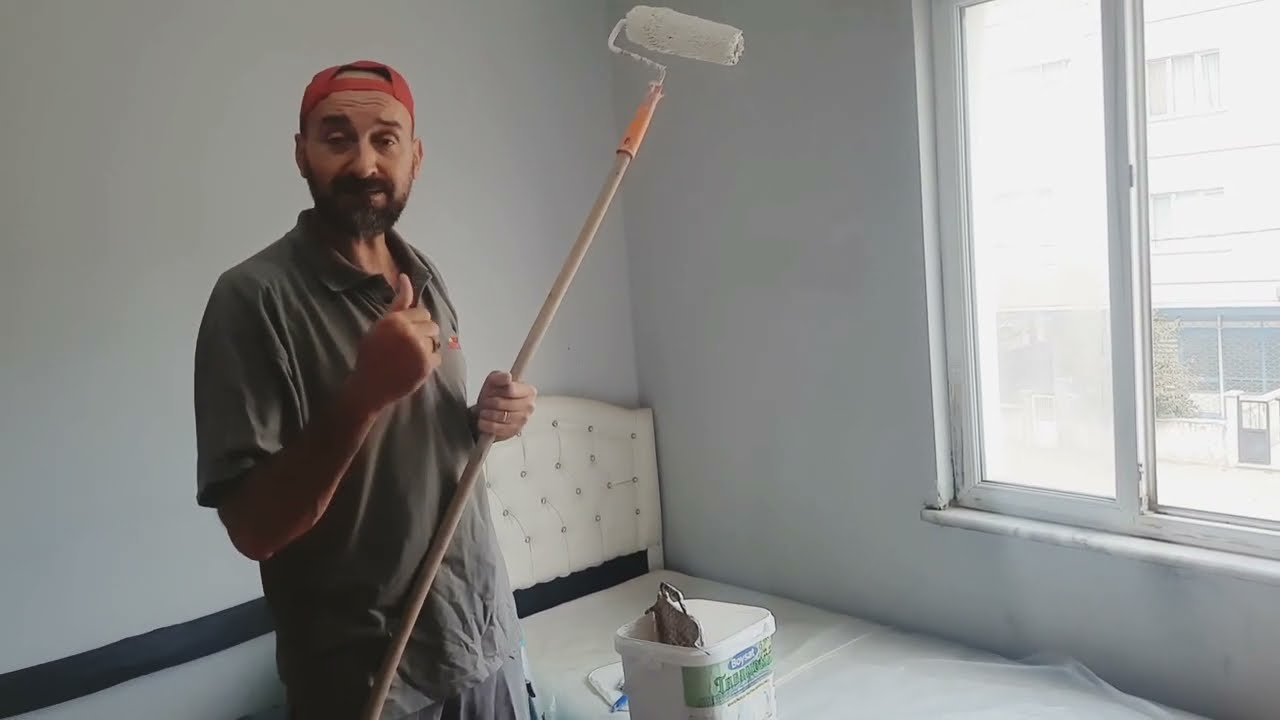 İPEK SIVA VE STRAFOR KAPLI TAVANA boysat Thermomin uygulaması ile ısı yalıtımı 