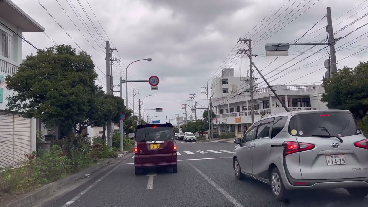 うるま市のんびりドライブ【沖縄旅行】4k60fps/2022年2月21日