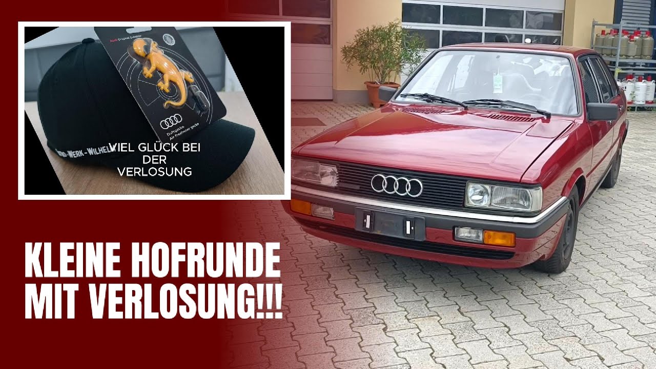 VERLOSUNG EINER Q.W.W CAP!!! HOFRUNDE BEI T.N.S!!! TYP 85 QUATTRO/S4B5 uvm #audi #quattro #5zylinder