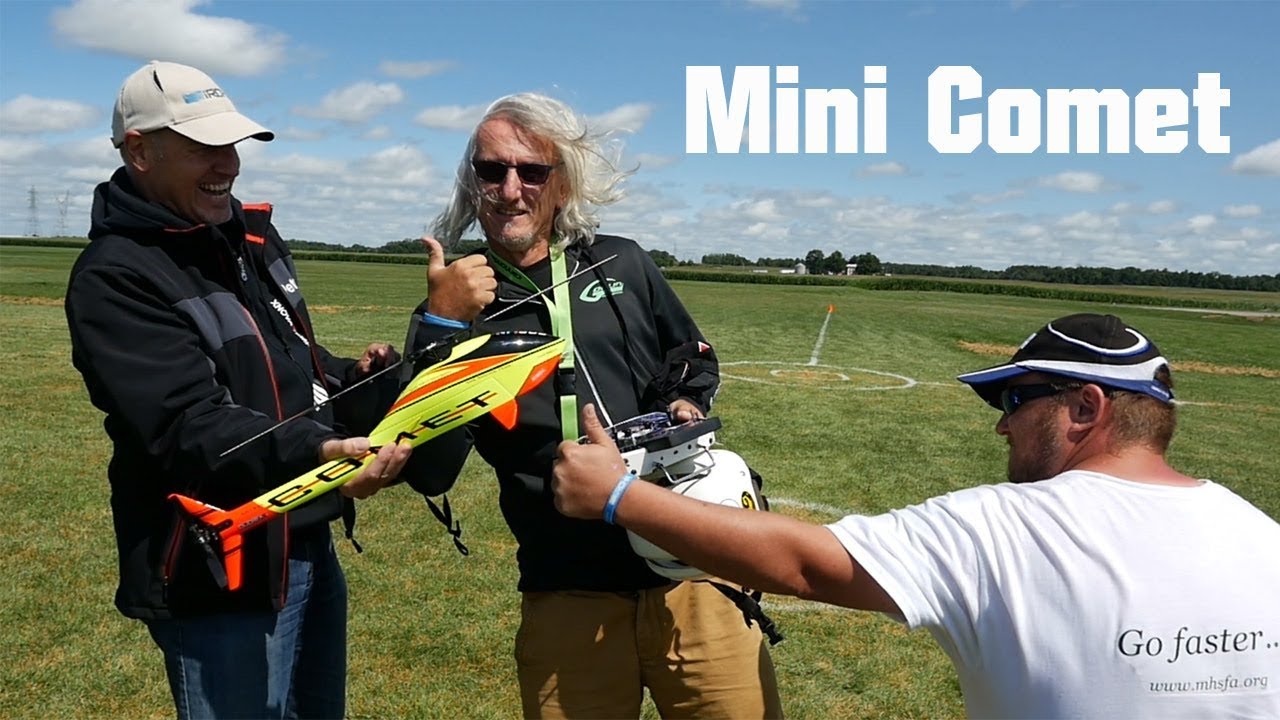 SAB Mini Comet at IRCHA Speed Cup 2017, flown by Markes Hugo