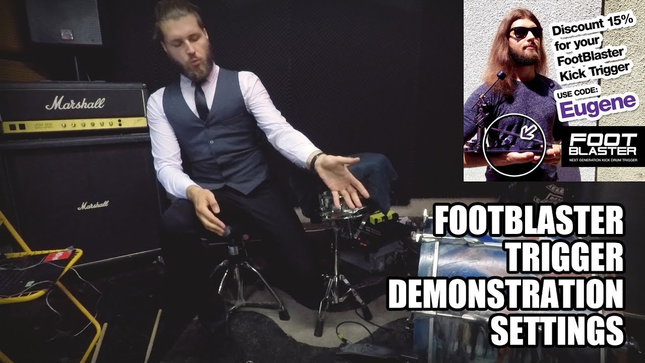 Eugene Ryabchenko - Footblaster Demonstration, Settings