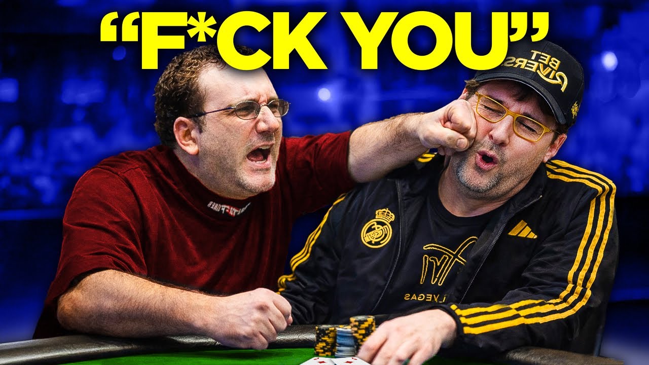 The Biggest Poker Fights Ever Recorded!