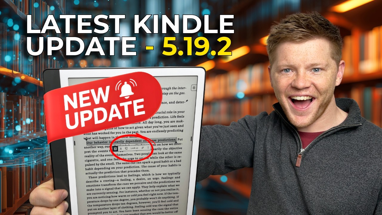 Kindle's NEW Update - The Annotation Changes Are a Big Deal (5.19.2)