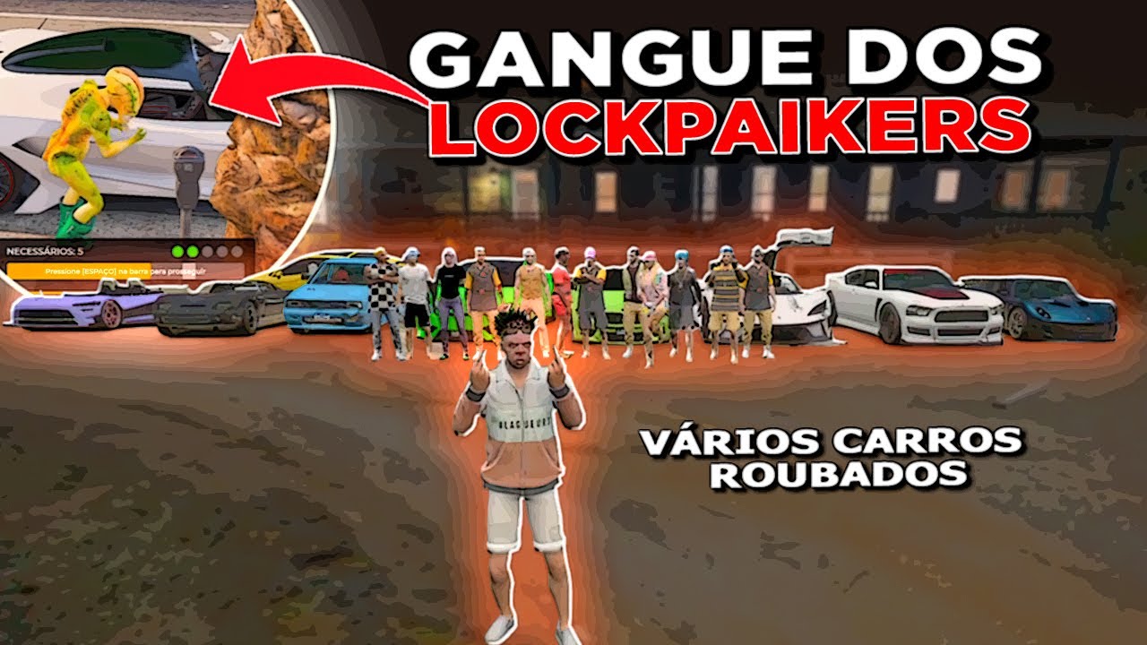 PAULINHO O LOKO DEU O MAIOR GOLPE DA GANGUE DO OVO no CIDADE ALTA! (Modder Clips)