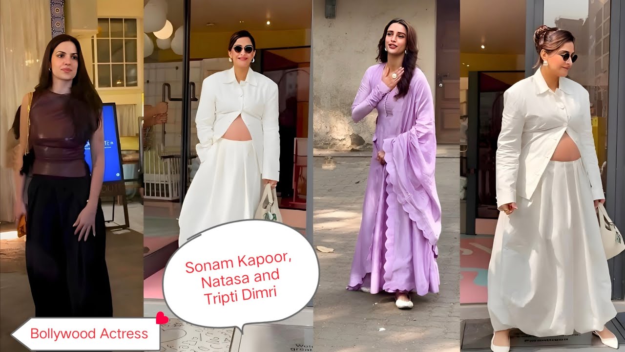 Bollywood Actresses | Sonam Kapoor | Tripti Dimri | Poonam Pandey | Natasa | Recent Viral Video  🥰 