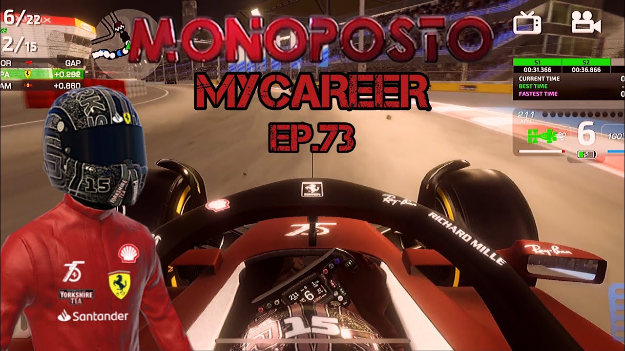 Monoposto MyCareer Ep.73 IT’S SO HARD TO FOLLOW!