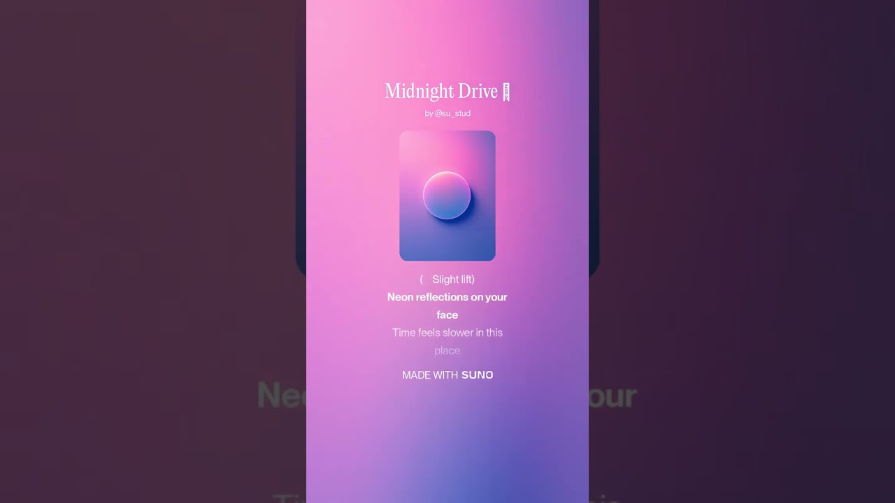 Midnight Drive 💿