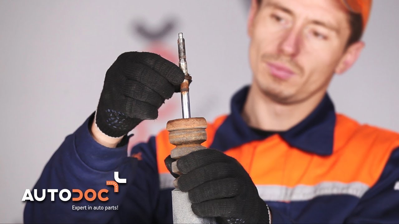 Wie VW LUPO Stoßdämpfer hinten wechseln TUTORIAL | AUTODOC
