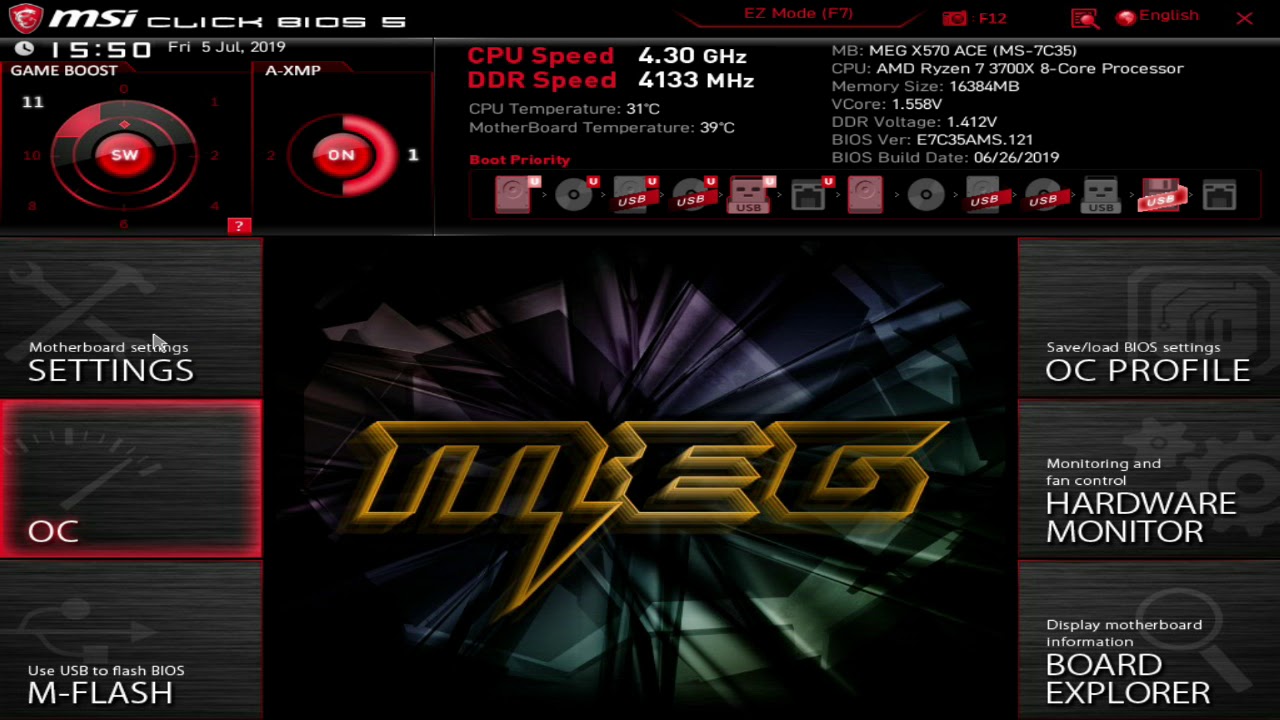 MSI MEG X570 ACE