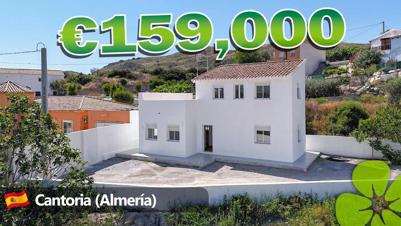 HOUSE TOUR SPAIN | Villa in Cantoria (Almería) @ €159,000