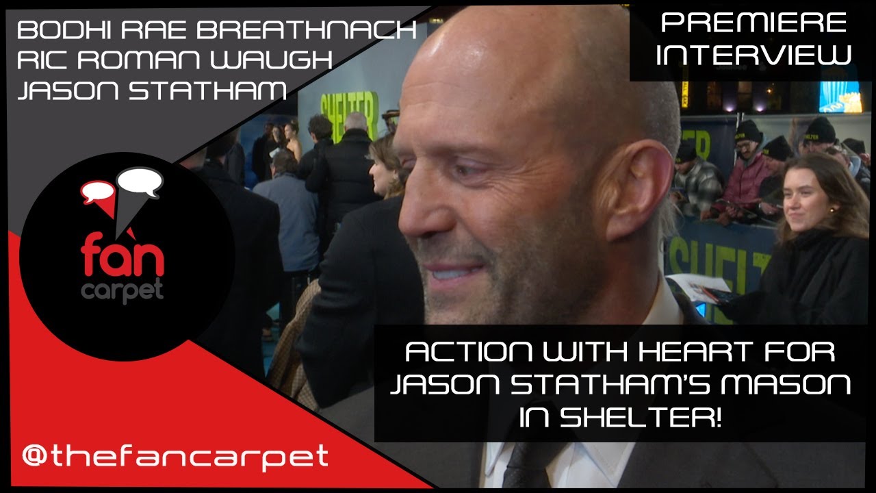 UK Premiere Interviews: Jason Statham + Bodhi Rae Breathnach + Ric Roman Waugh (The Fan Carpet)