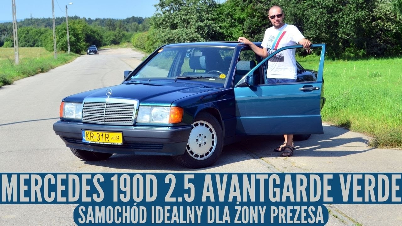 Mercedes-Benz 190D 2.5 Avantgarde Verde - najlepsza fura dla żony prezesa #avantgarde #mercedes