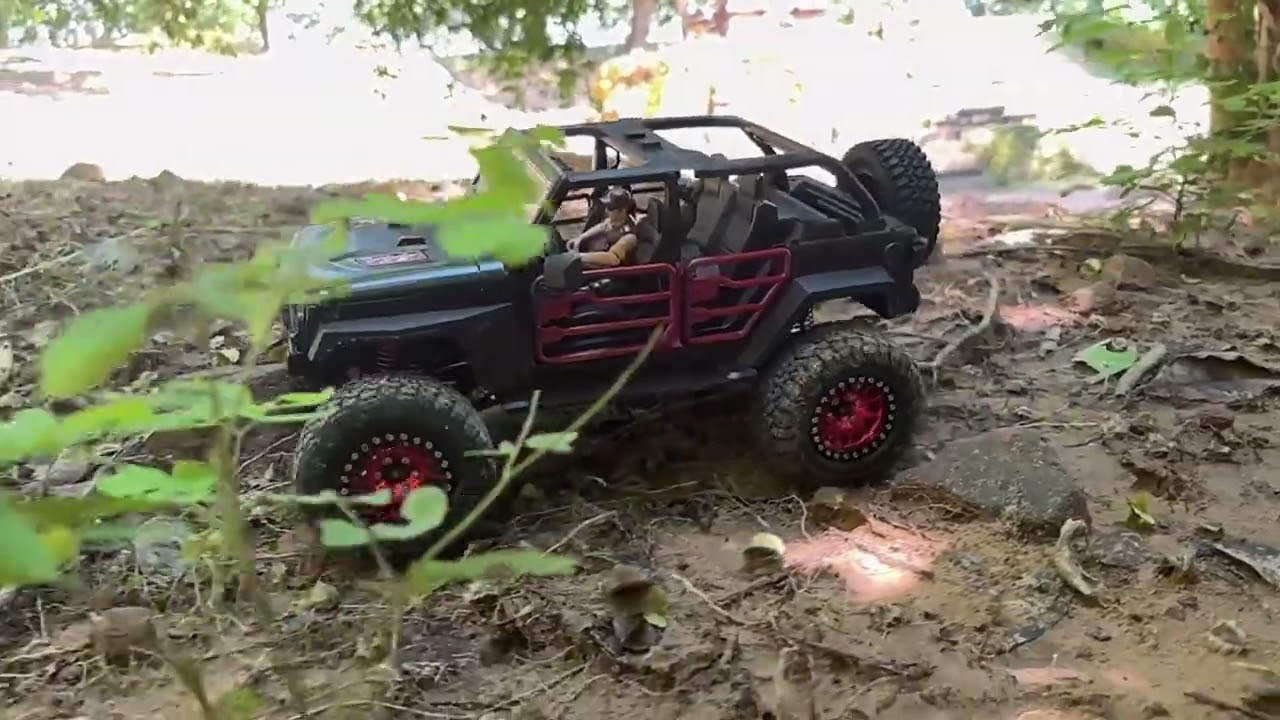 MN128 Jeep Wrangler Rubicon 4WD 1/12 Scale  #rcoffoad  #jeepwranglerjlu  #rccar  #rctruck  #mn128 