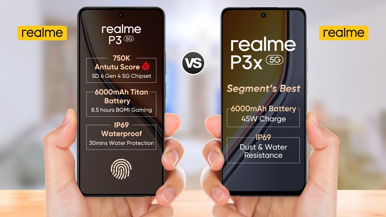 Realme P3 5g vs Realme P3x 5g || Full Comparison