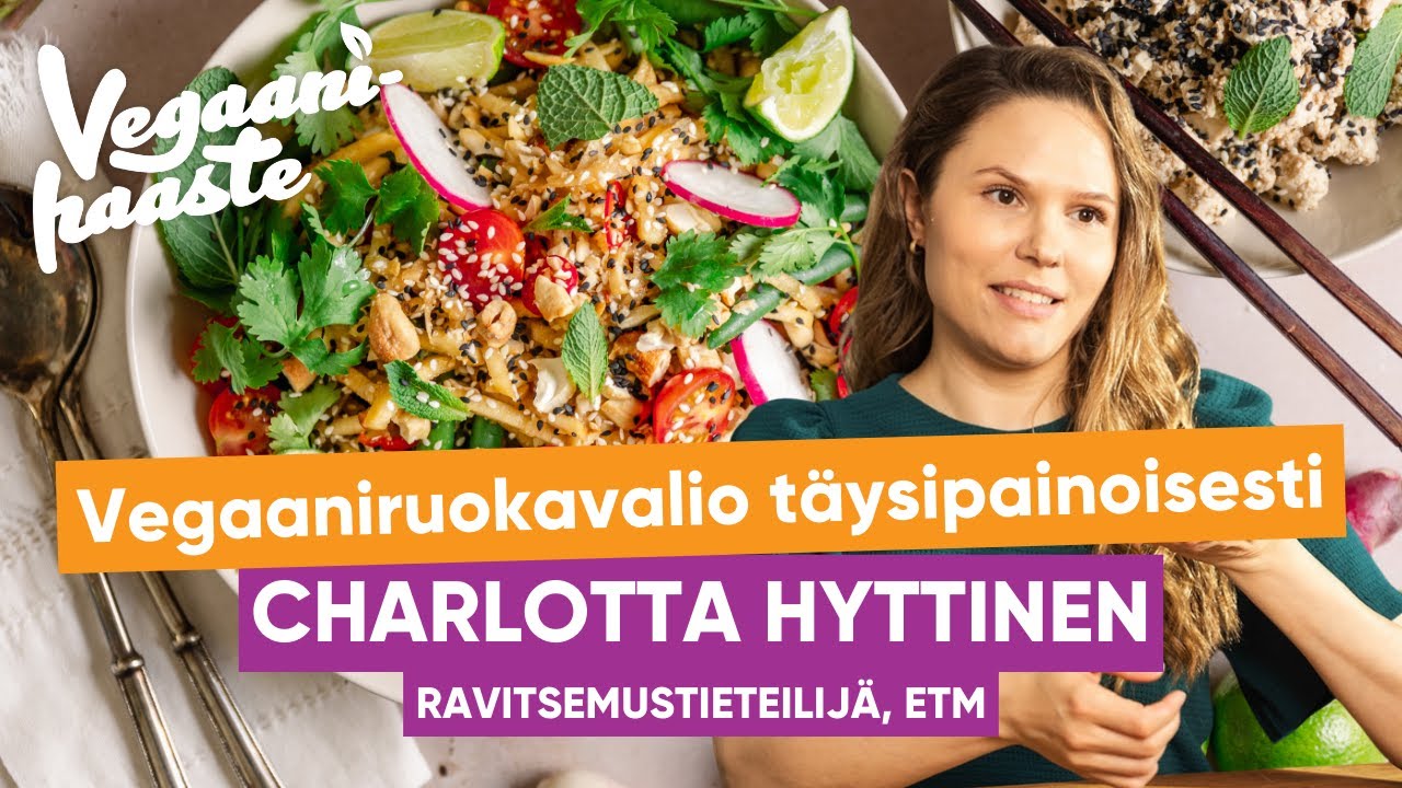 Vegaaniruokavalio täysipainoisesti