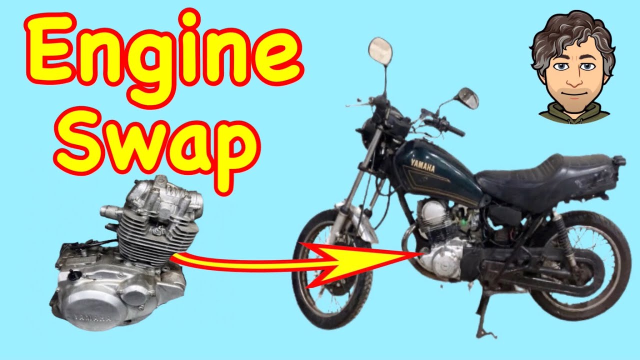 Yamaha SR 125 (Engine Swap ) Will Motorbike Run 🤔
