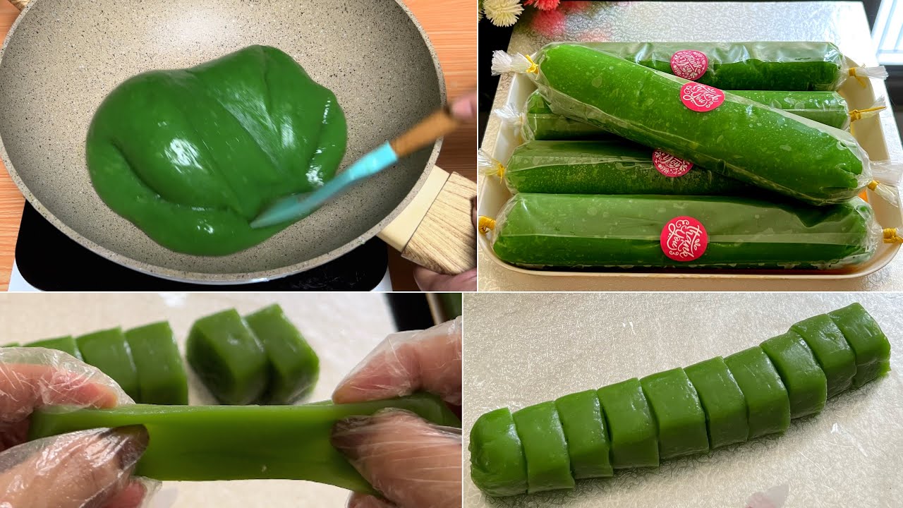 Hasilnya Enak Banget Kenyal & Legit | Dodol Pandan #jajananpasar