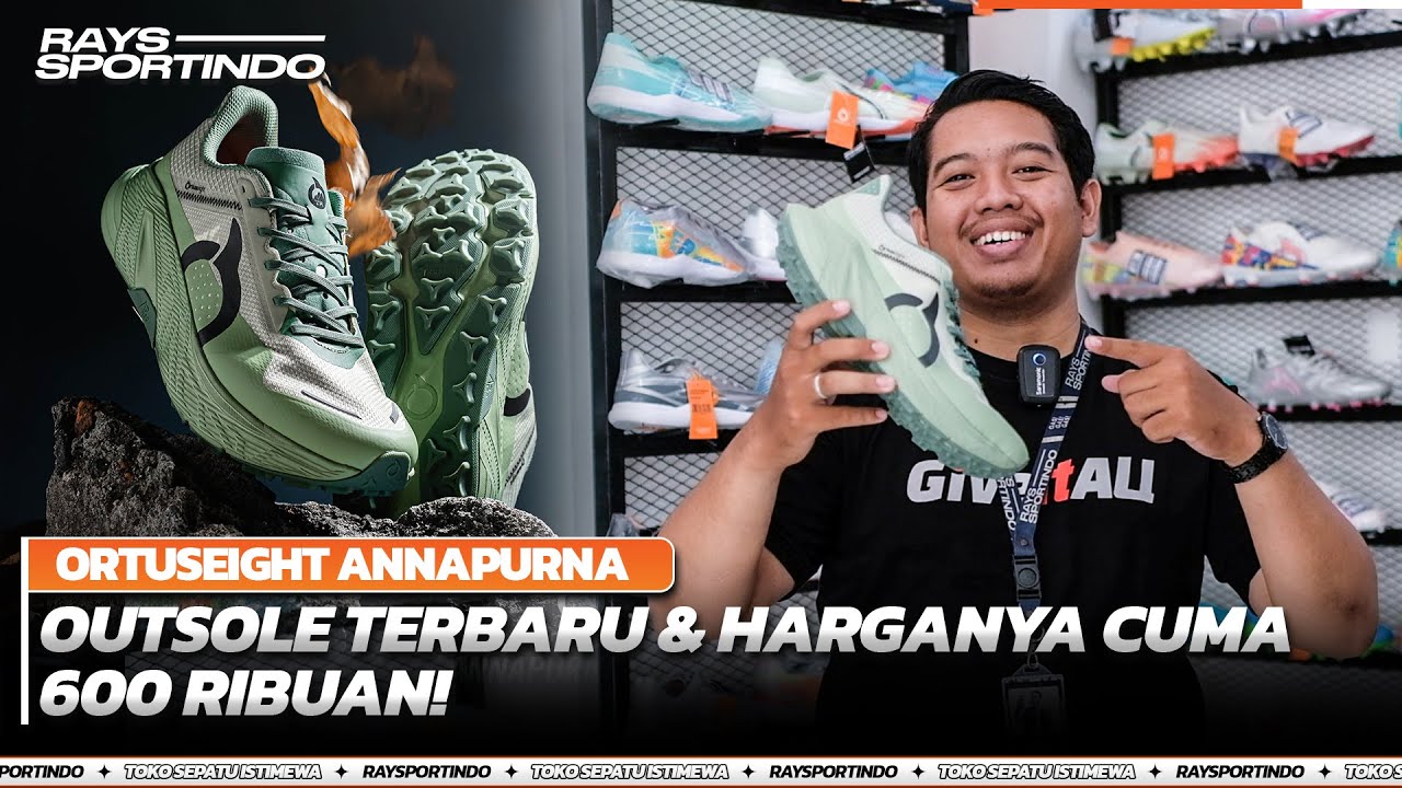 SEPATU TRAIL RUN TERBARU ORTUSEIGHT DENGAN SEGUDANG TEKNOLOGI! | REVIEW ORTUSEIGHT ANNAPURNA!