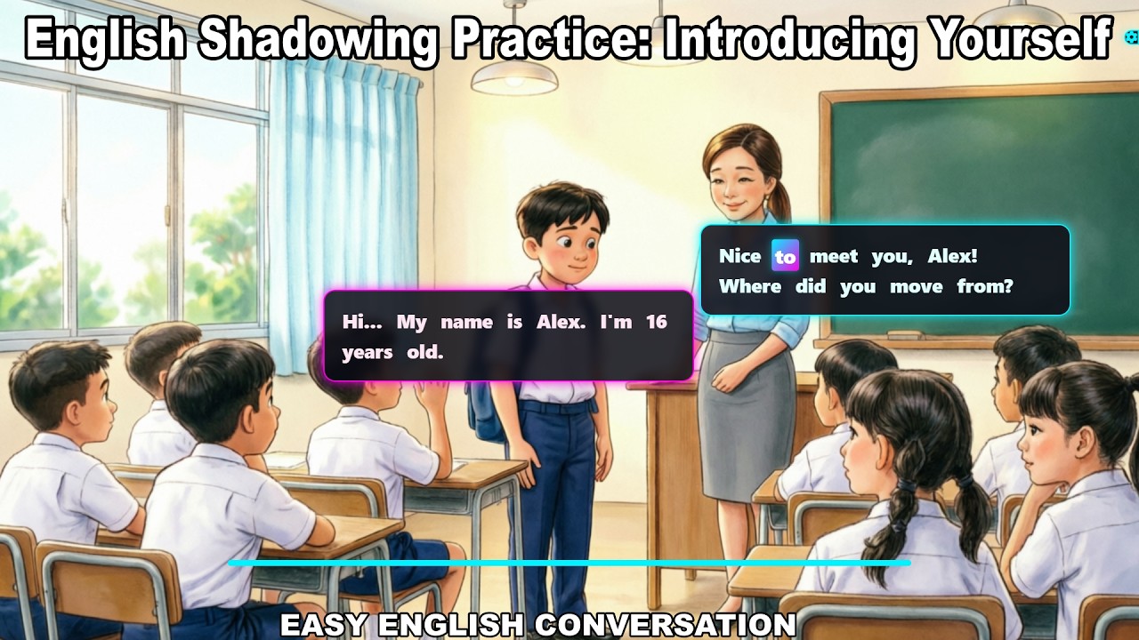 English Speaking Practice: Introducing Yourself | Easy English Conversation