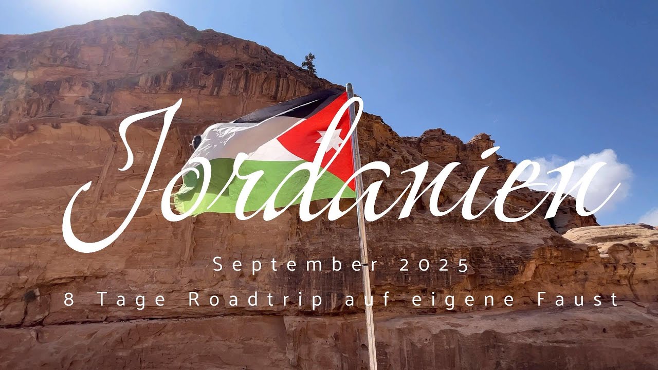 Jordanien Rundreise auf eigene Faust im Okotober 2025