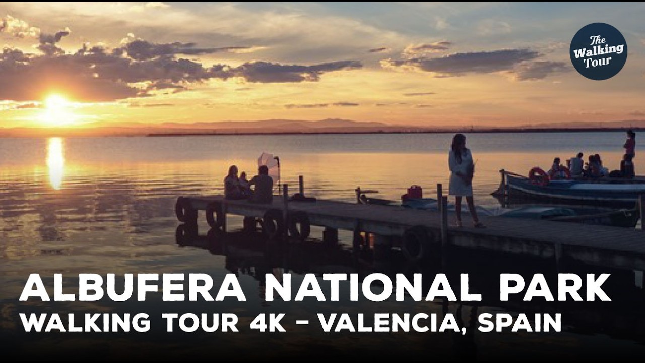 Walking Tour 4K | Albufera National Park | Valencia - Spain
