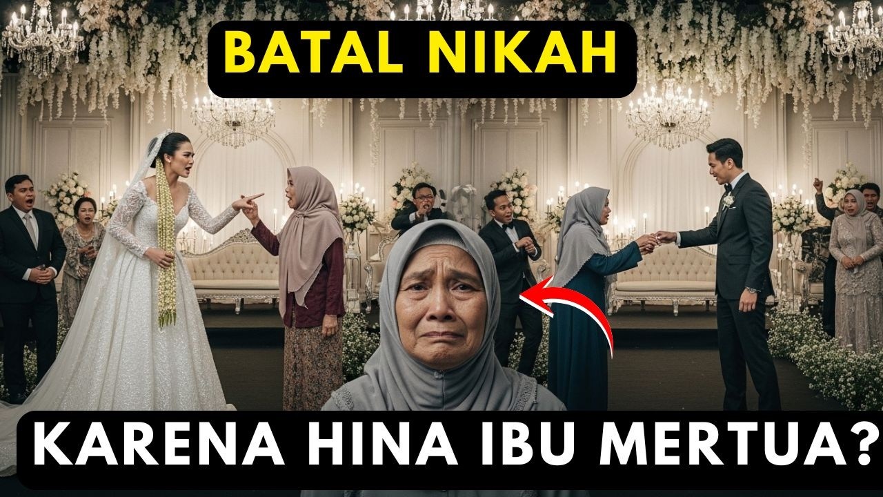 DETIK-DETIK BATAL NIKAH! Pria Ini Murka Ibunya Dihina Lusuh di Pesta Mewah