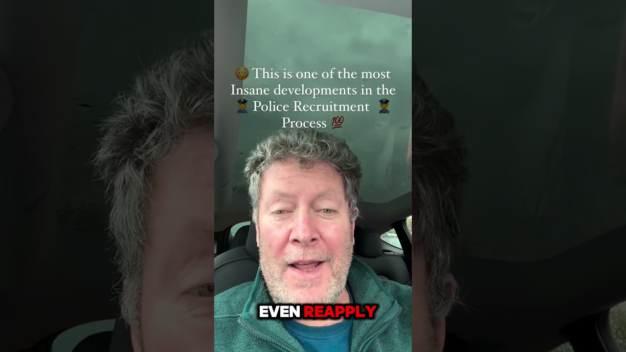 The Most Insane Developments in the Police Recruitment Process! #policerecruitment