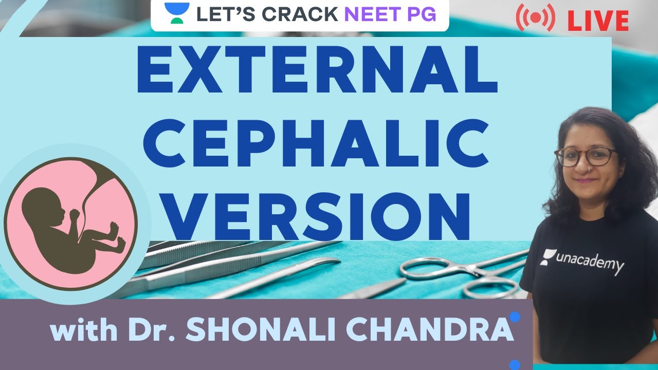 External Cephalic Version | NEET PG 2021 | Dr. Shonali Chandra