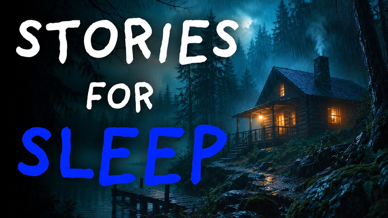 True Scary Stories Told to the Sound of Rain | Relax and Fall Asleep Quickly | Black Screen Vol. 116