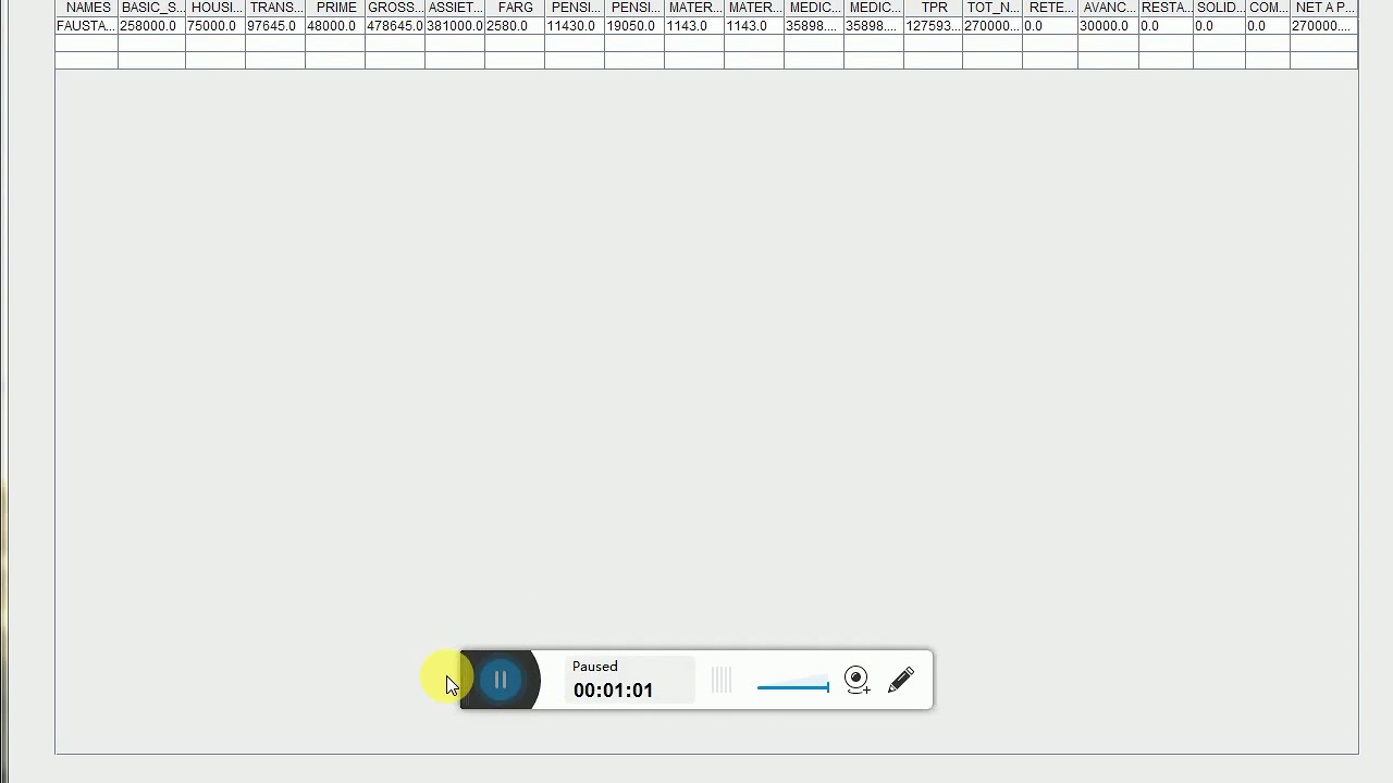 THIS VIDEO SHOW HOW TO DO THE CALCULATION OF SALARY AND SHOW THE PAYRAL LIST ISHYIGA COMPTA