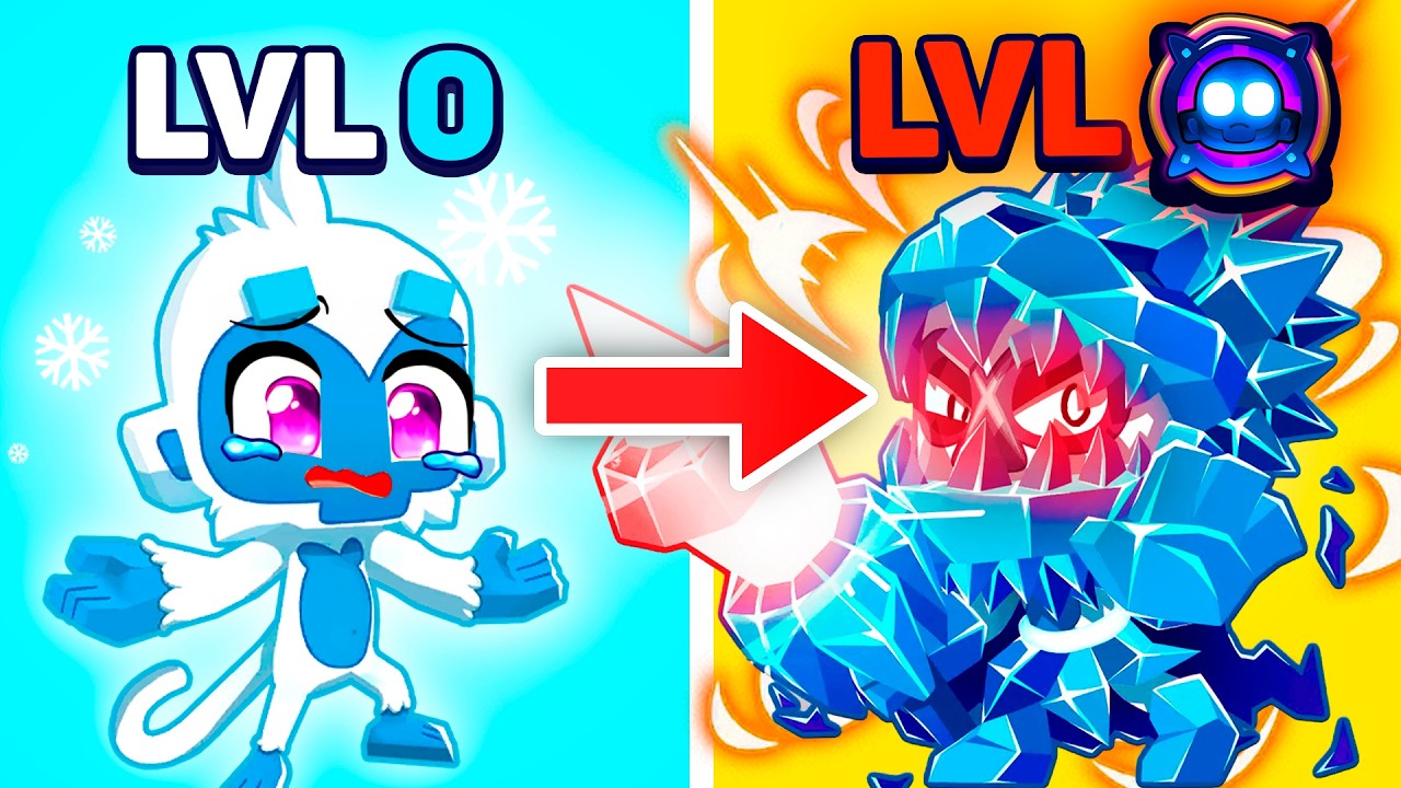 É Possível Vencer no BLOONS SÓ COM O MACACO DE GELO?