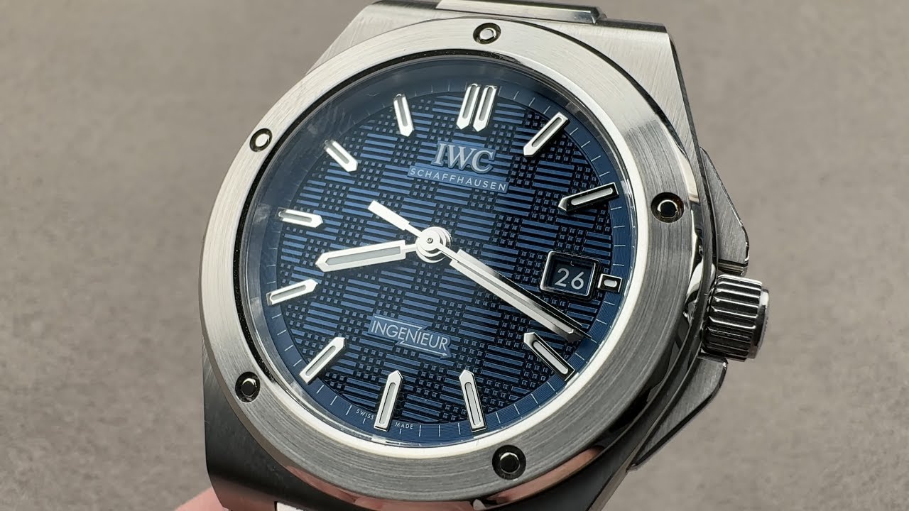 IWC Ingenieur Auto 40 Blue Dial (IW3289-07) IWC Watch Review