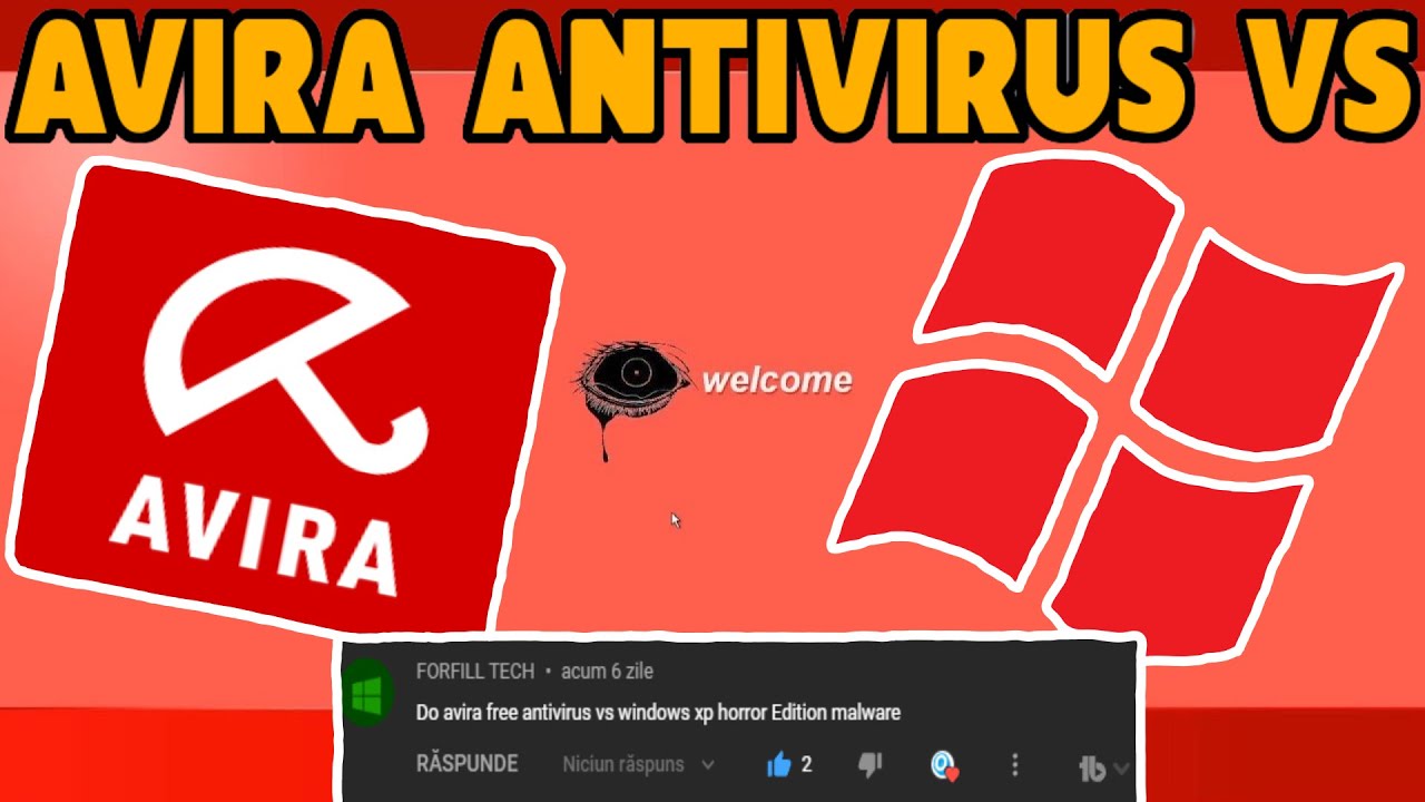 Avira Antivirus VS Windows XP Horror Virus!
