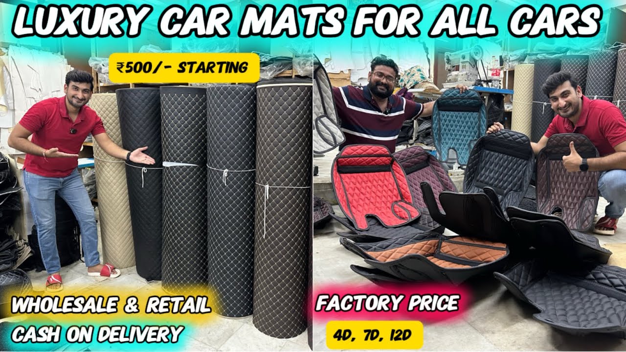 Cheapest Car Mats For All Cars 4d, 5d, 8d Mats Rs.400, Car Floor Mats, Gfx Mats car 