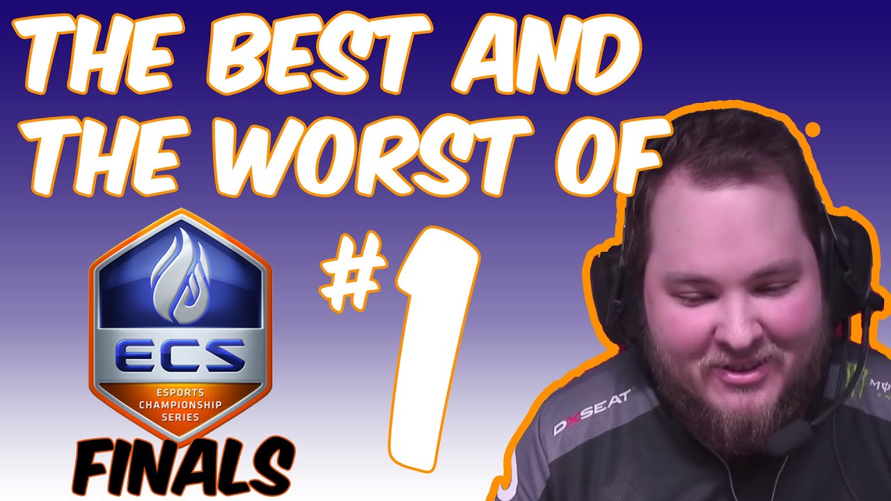 CS:GO - The BEST and the WORST moments of ECS Season 1 Finals - Part 1
