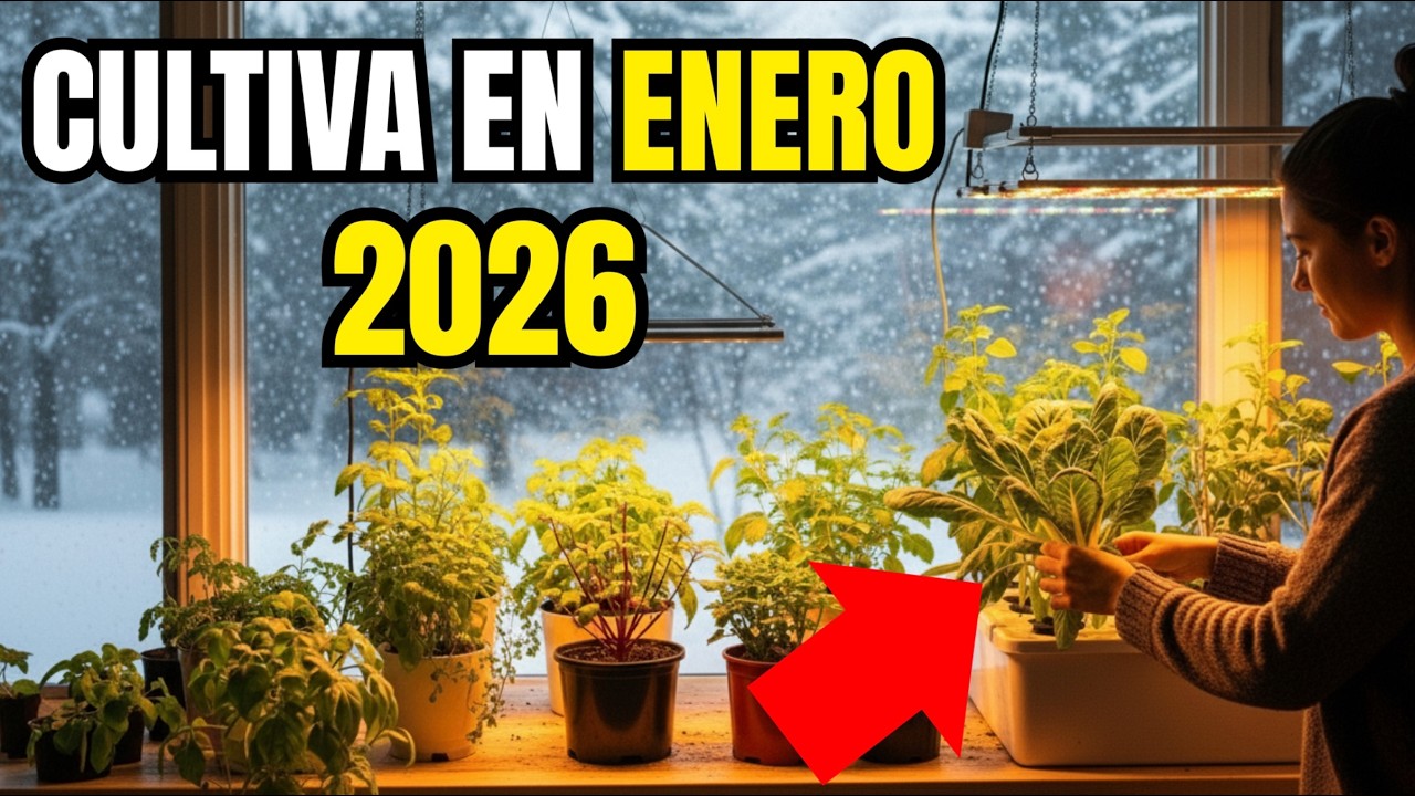 GUÍA de Enero: 10 Cultivos que te Darán Alimento TODO el Año