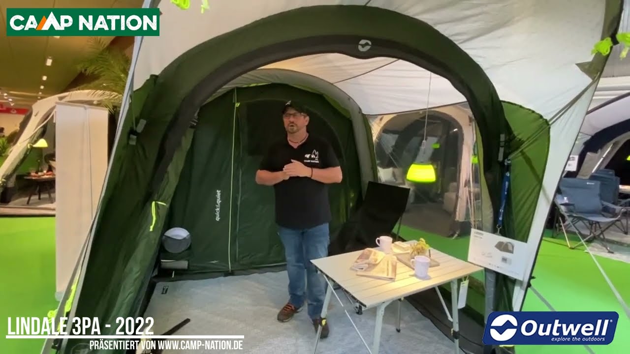 ++ Outwell Lindale 3PA - Modell 2022 - präsentiert von www.camp-nation.de ++