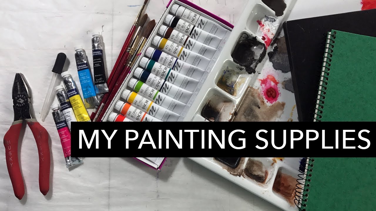 My Painting Supplies: What I Love & What I'm Testing