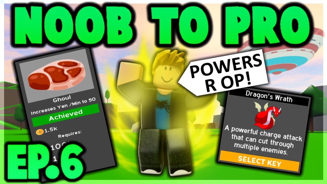 NOOB TO PRO EP.6 - I GOT GHOUL CLASS & NEW POWERS! IN ANIME FIGHTING SIMULATOR! (ROBLOX)