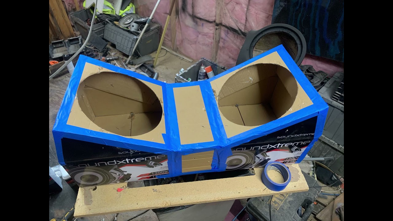 Fiberglass speaker box