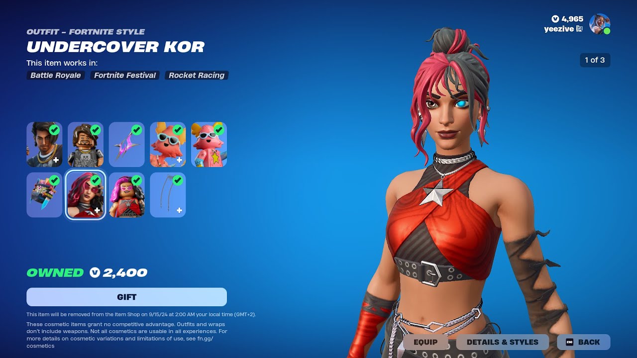 UNDERCOVER KOR SKIN + AXE-O PICKAXE GAMEPLAY | FORTNITE #EpicPartner