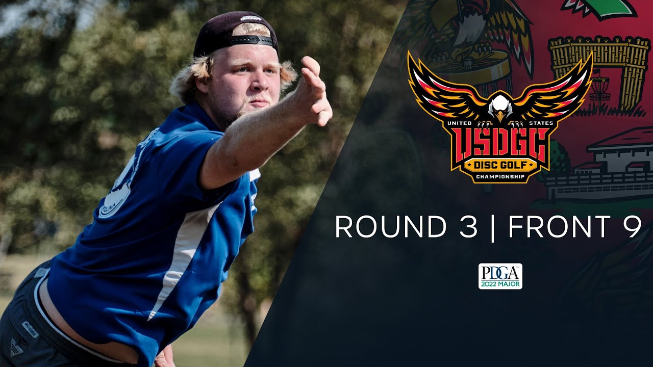 USDGC | Раунд 3, Фронт 9 | Высоцки, Анттила, Монн, Уильямс | MPO LEAD