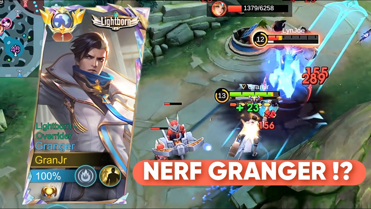 NERF GRANGER? NEW SEASON META🔥1 SHOT BUILD GOLD LANE!
