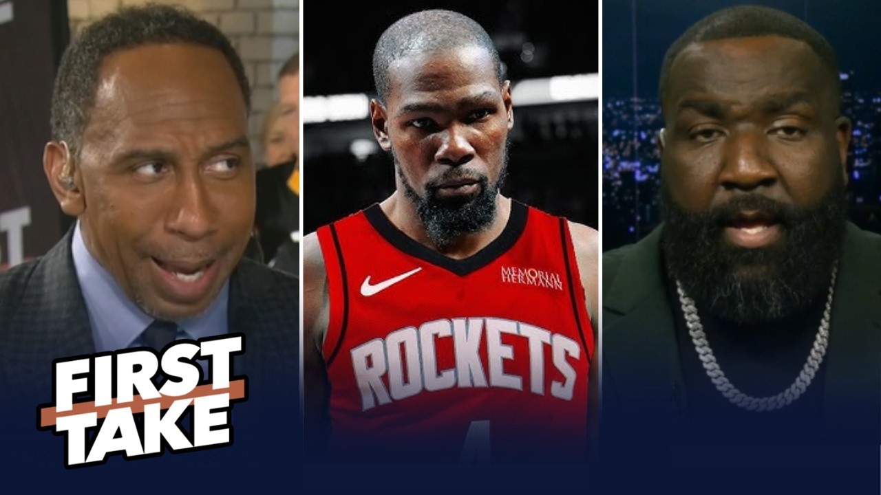 FIRST TAKE | Stephen A. reacts to KD sounds off on USA basketball critics “Shot at Black Americans”