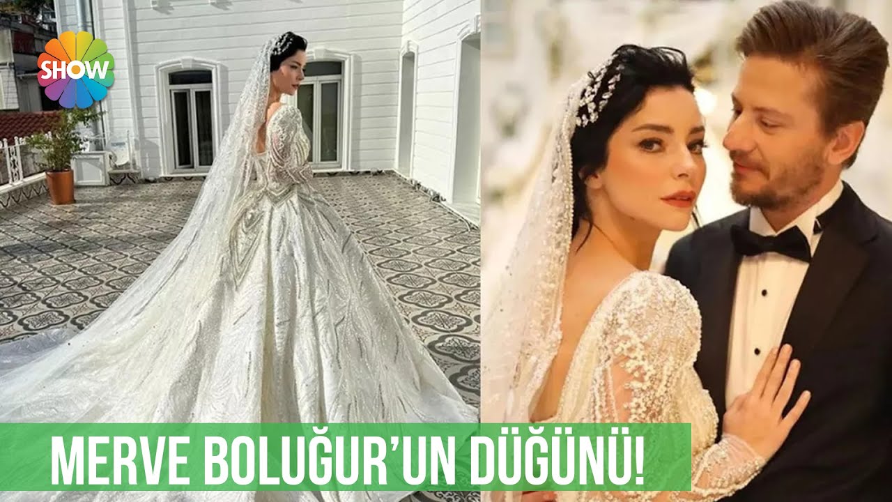 Merve Boluğur ve Mert Aydın'ın düğününden en özel anlar!