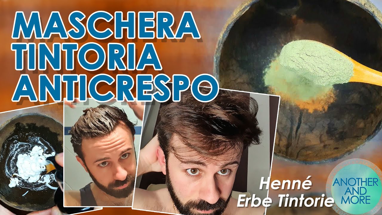 MASCHERA ANTICRESPO CON ERBE TINTORIE - Henné - {Another and More}