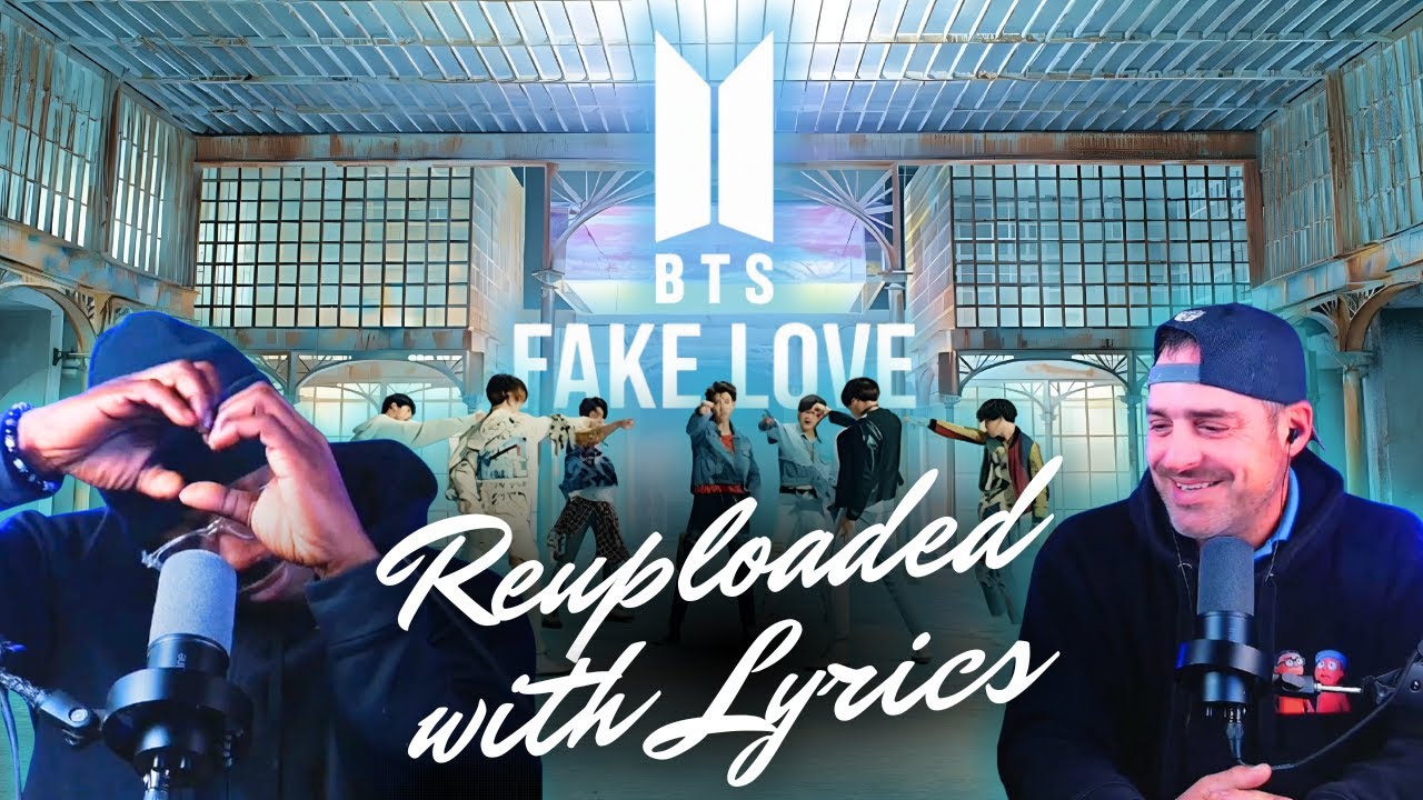 BTS Fake Love First Time Reaction - REUPLOADED w/LYRICS!