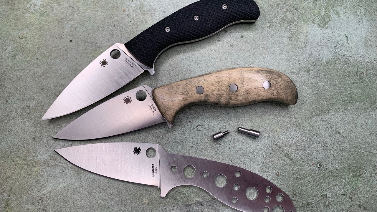 Making your own handles for a Spyderco Mule Team knife. #spyderco #knife #knifemaking